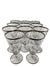 1960's Rosenthal Platinum Rimmed Crystal Water Goblets (Set of 11)