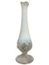 MCM Fenton Custard Glass Bud Vase