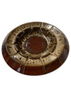 Vintage Stackable Haeger Drip Glaze Pottery Ashtray