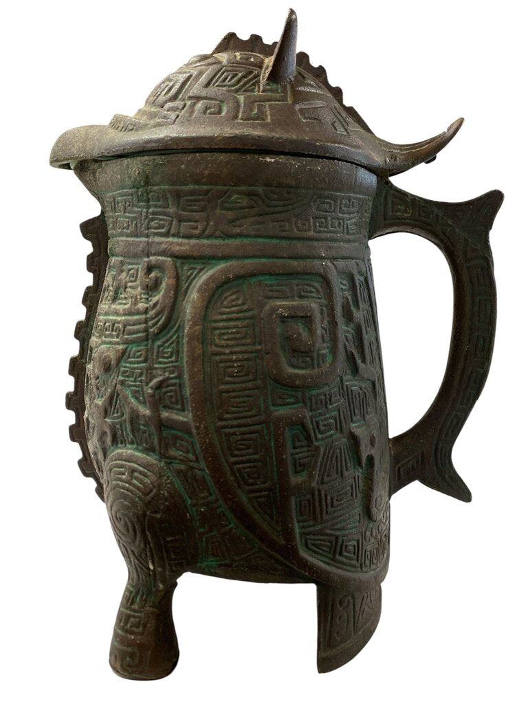 Monumental James Mont Mid Century Modern Pitcher/Ice Bucket