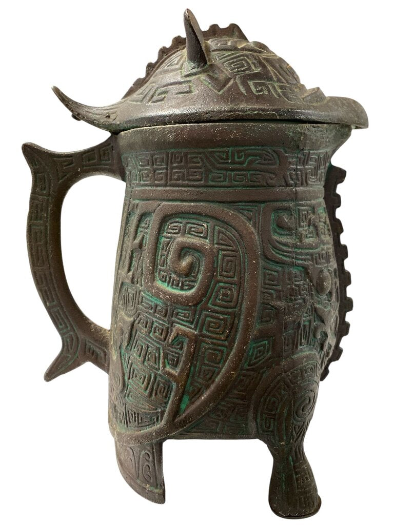 Monumental James Mont Mid Century Modern Pitcher/Ice Bucket