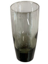 Mid Century 16-piece Set of Smoked Glass Highball and Old Fashioned Glasses