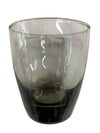 Mid Century 16-piece Set of Smoked Glass Highball and Old Fashioned Glasses