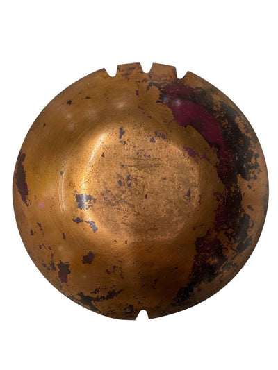 60's Copper Enamel Ashtray