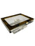 Vintage 70's Philippe Cheverny Lucite Soap Dish with Burled Lucite Detail