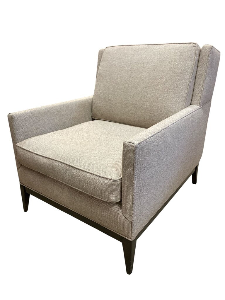 Mid Century Pair of Lines Lounge Chairs by A. Rudin of LA (Set of 2))