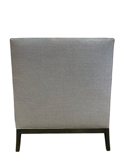 Mid Century Pair of Lines Lounge Chairs by A. Rudin of LA (Set of 2))