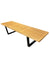 Nelson Mid Century Moderne Slat Bench - (Unmarked)