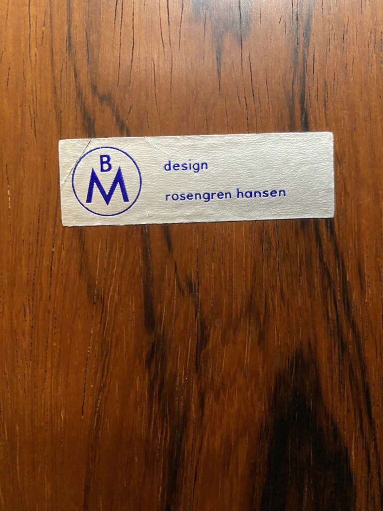 Mid Century Danish Modern Rosewood Highboard / Cabinet Dresser