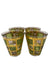 MCM Culver 24K Prado Green Lowball Glasses (Set of 4)