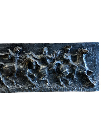 Four Horsemen Vintage Relief by Junesse Orayunals