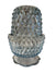 Indiana Glass Light Blue Diamond Point Fairy Tea Light Holder