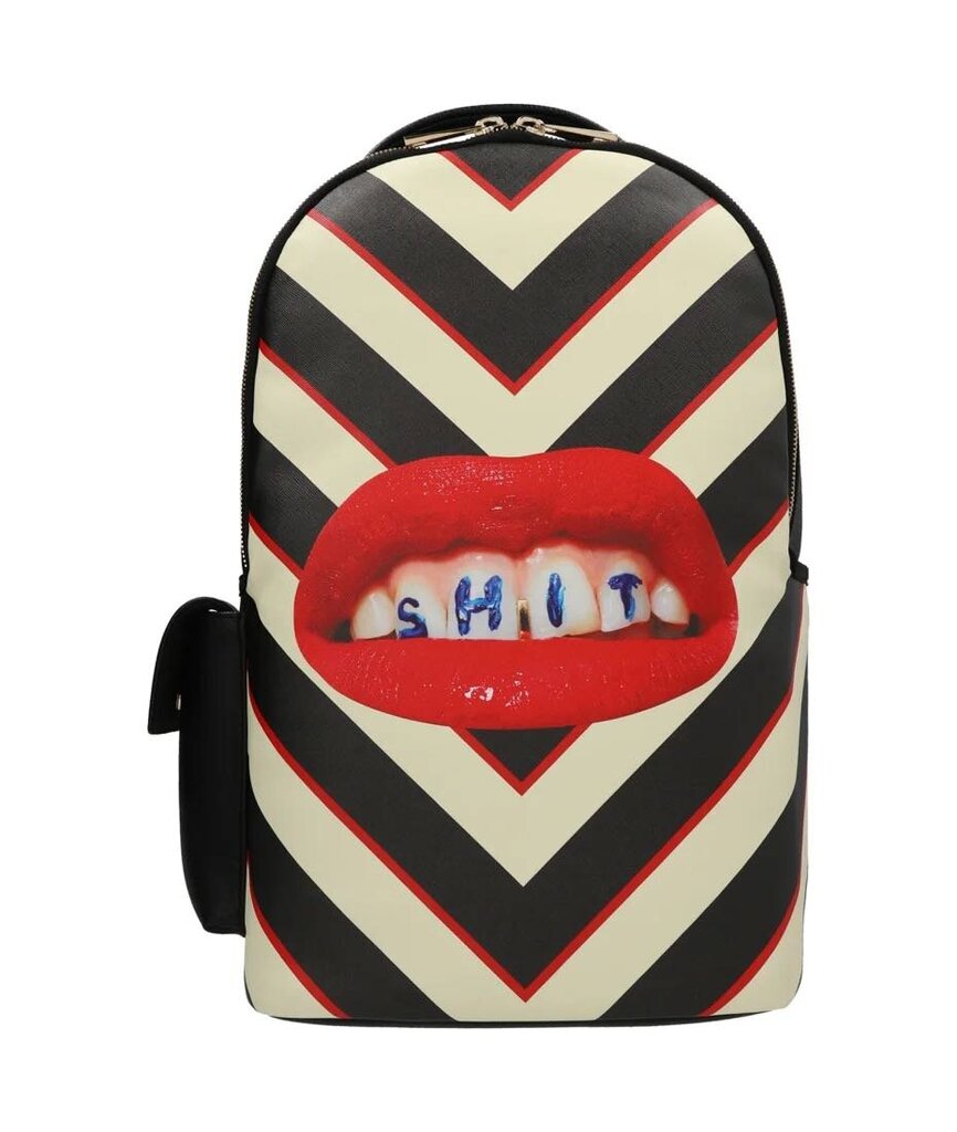 Travel Kit Rucksack Shit by Maurizio Cattelan and Pierpaolo Ferrari