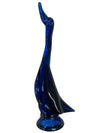 MCM Viking Blue Glass Epic Lines Head Up Duck