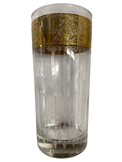 MCM Culver 22K Gold Tyrol Highball and Old Fashioned Glasses (Set of 5)