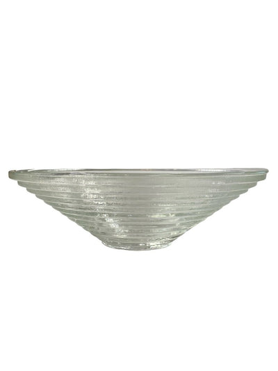 Vintage Anchor Hocking Manhattan Depression Glass Salad Bowl
