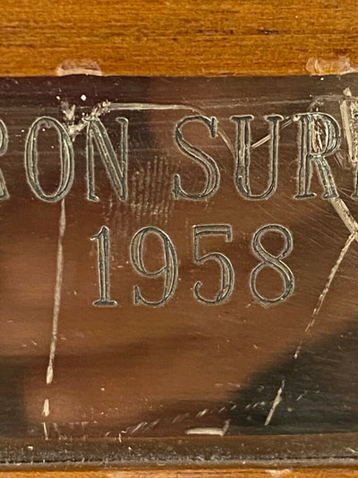 Vintage Surf Club Trophy from 1958
