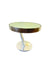 Mid Century Italian Cantilever accent chrome and glass