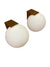 Nordic Minimalist Pair of Modern Art Wall Sconce
