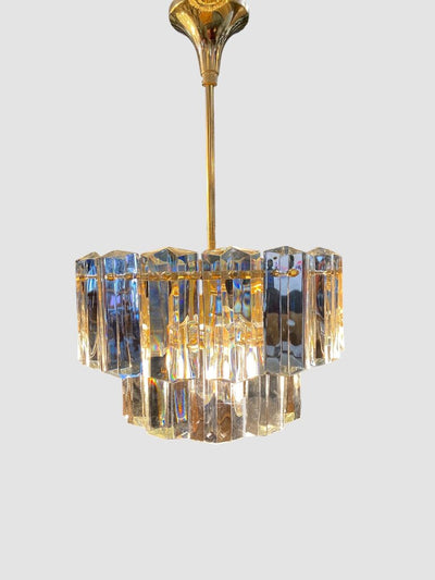 Mid Century RARE 1960's German Kinkeldey Chandelier