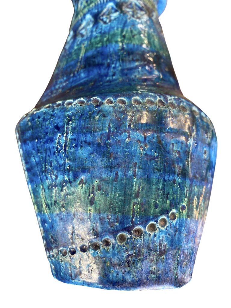 Aldo Londi Bitossi Monumental Kitty Cat Italian Mid Century Ceramic