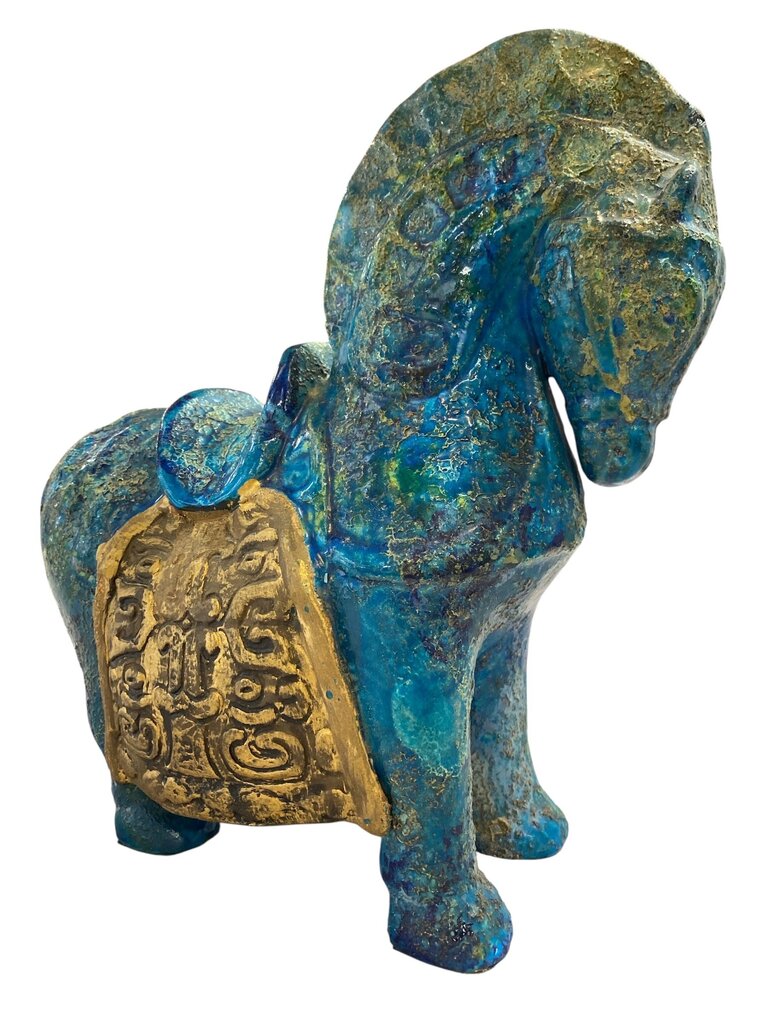 Bitossi - Netter Monumental Horse Italian Mid Century Ceramic Regency