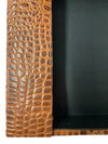 Faux Alligator 5-piece Desk Accessory (Set of 5)