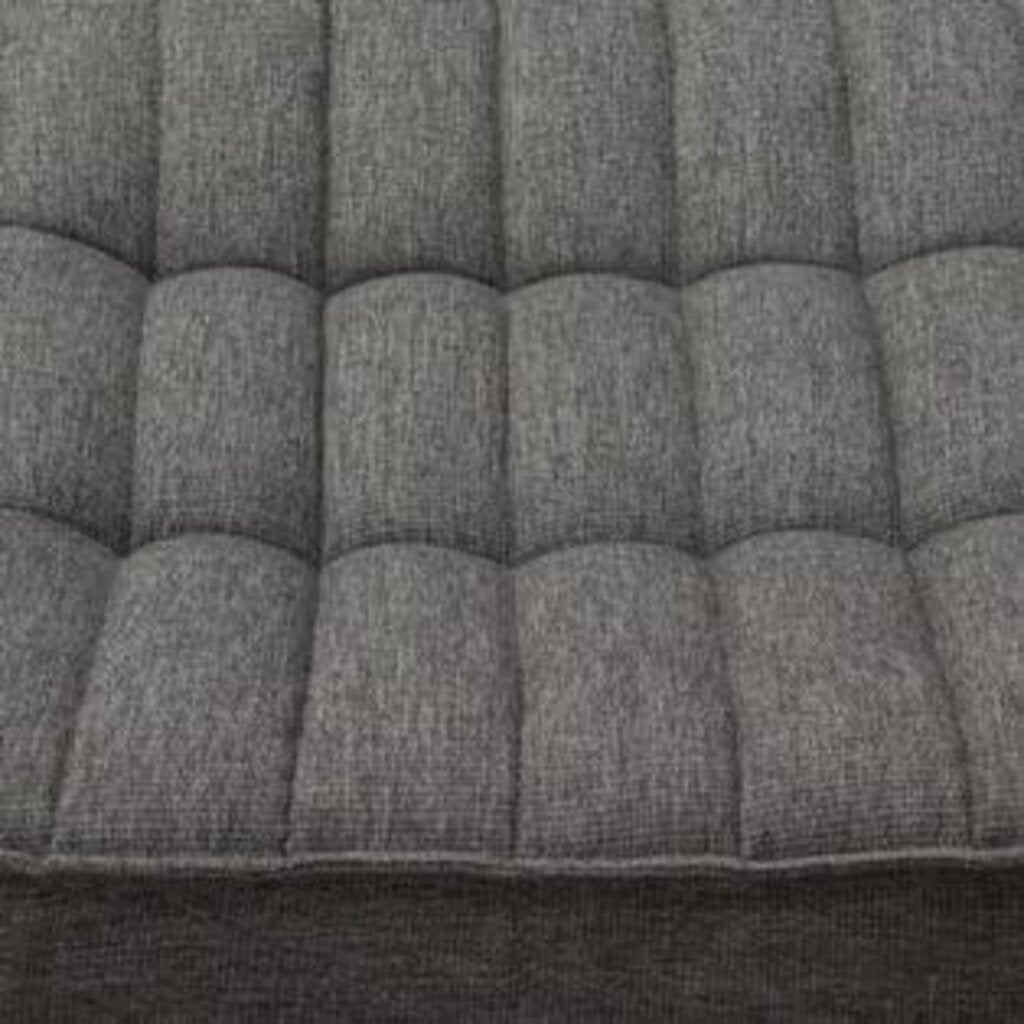 Sculptural Quilted Sectional Lounge Chair