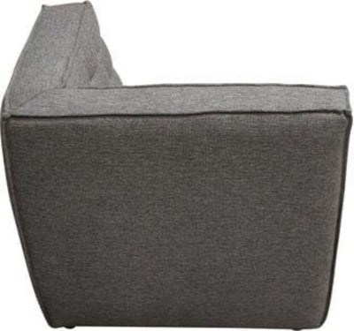 Sculptural Quilted Corner Sectional Lounge Chair