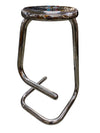 Kinetics Tubular Pare of Chrome Bar Stools (Set of 2)