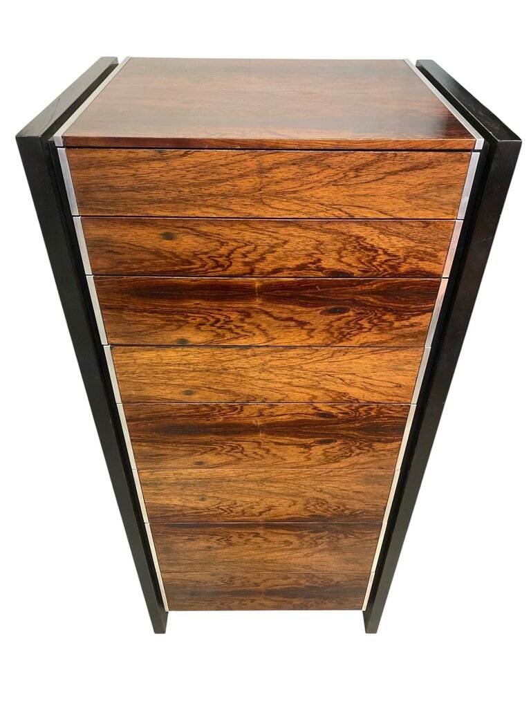 Robert Baron Rosewood Chest of Drawers Mid Century Modern Glenn of CA