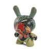 THE MET 3-INCH SHOWPIECE DUNNY - KATSUSHIKA HOKUSAI - ROOSTER, HEN AND CHICKEN WITH SPIDERWORT