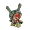 THE MET 3-INCH SHOWPIECE DUNNY - KATSUSHIKA HOKUSAI - ROOSTER, HEN AND CHICKEN WITH SPIDERWORT