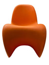 Vintage Kid's S-Shape Orange Panton Chair