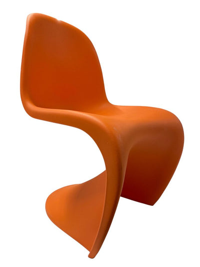 Vintage Kid's S-Shape Orange Panton Chair