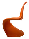 Vintage Kid's S-Shape Orange Panton Chair