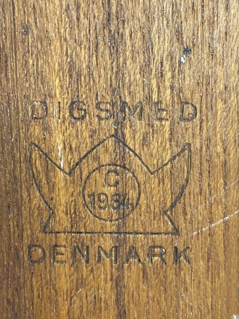 RARE Danish Teak Mid Century Modern Digsmed Revolving Spice Rack