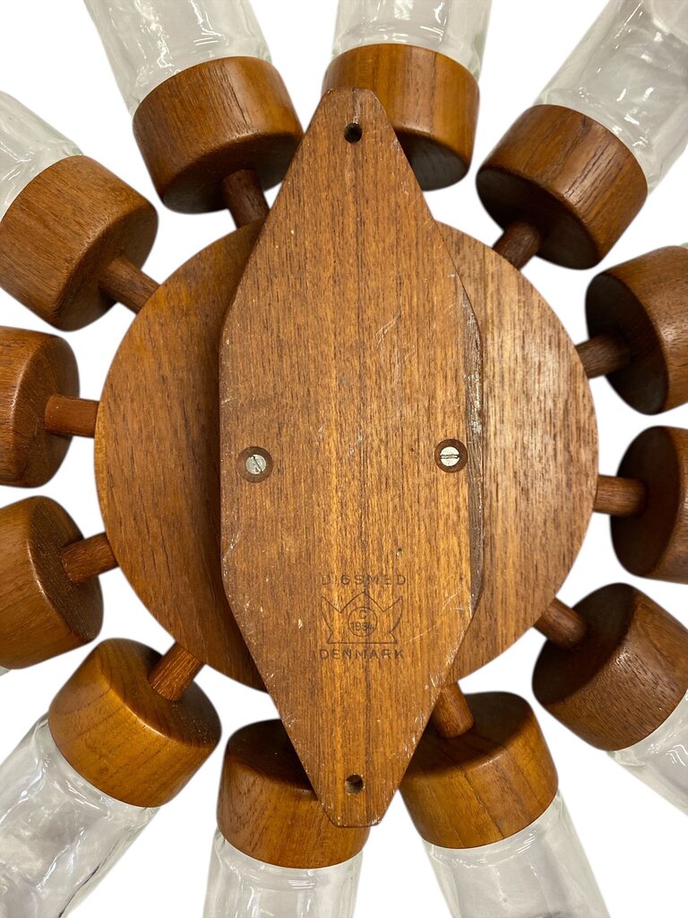 RARE Danish Teak Mid Century Modern Digsmed Revolving Spice Rack