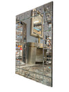 Williams Sonoma Etched Dot Wall Mirror