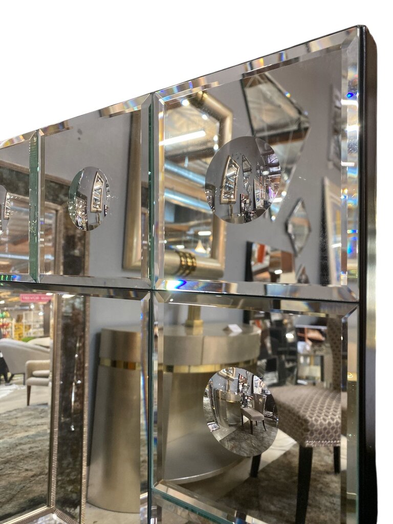 Williams Sonoma Etched Dot Wall Mirror