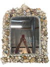 Vintage Hand Made Seashell Mirror
