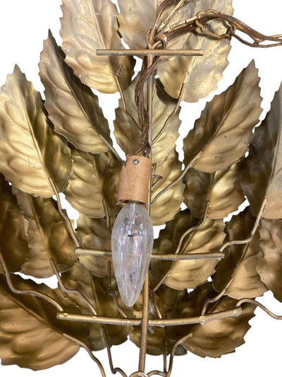 Gorgeous Vintage Palm Beach 3-Piece Regency Wall Sconce
