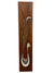 Monumental Mid Century Modern Mosiac Exotic Bird on Walnut (as found)