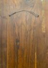Monumental Mid Century Modern Mosiac Exotic Bird on Walnut (as found)