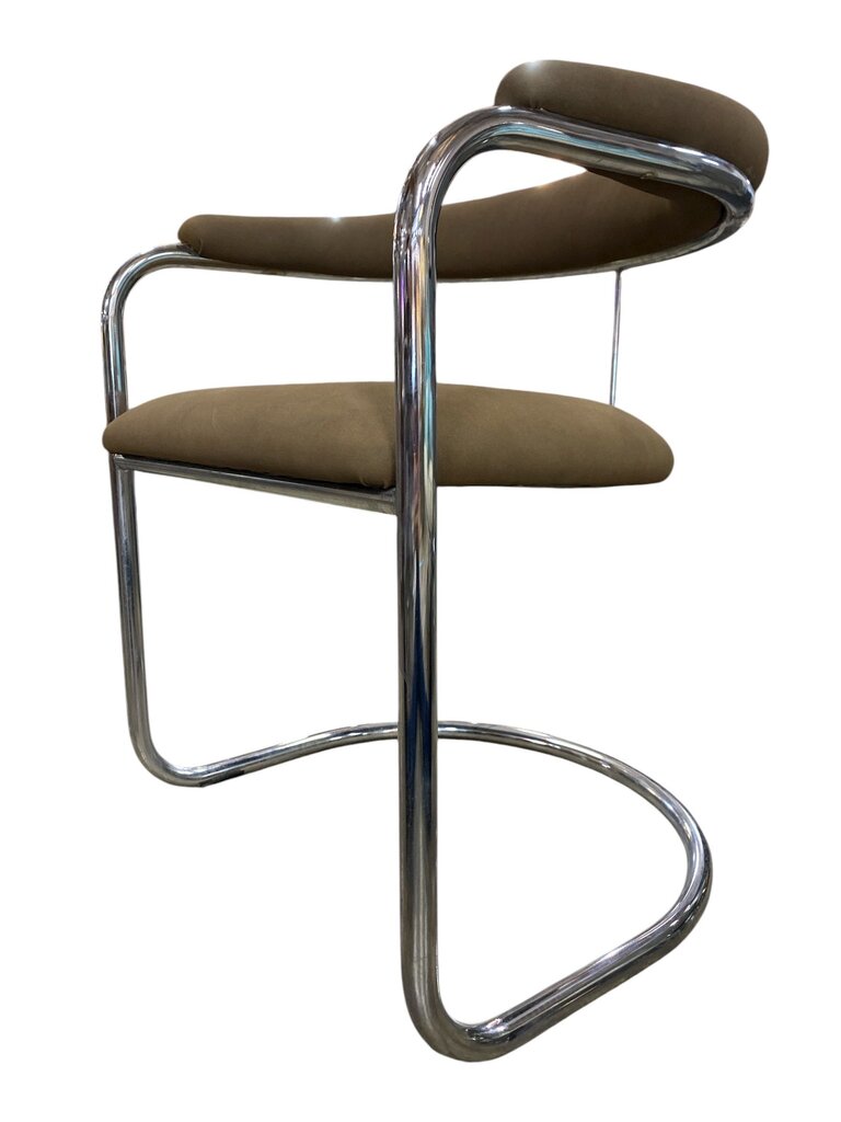 Mid Century Set of 8 Anton Lorenz for Thonet Model SS33 Cantilevered Arm Dining Chairs (Set of 8)