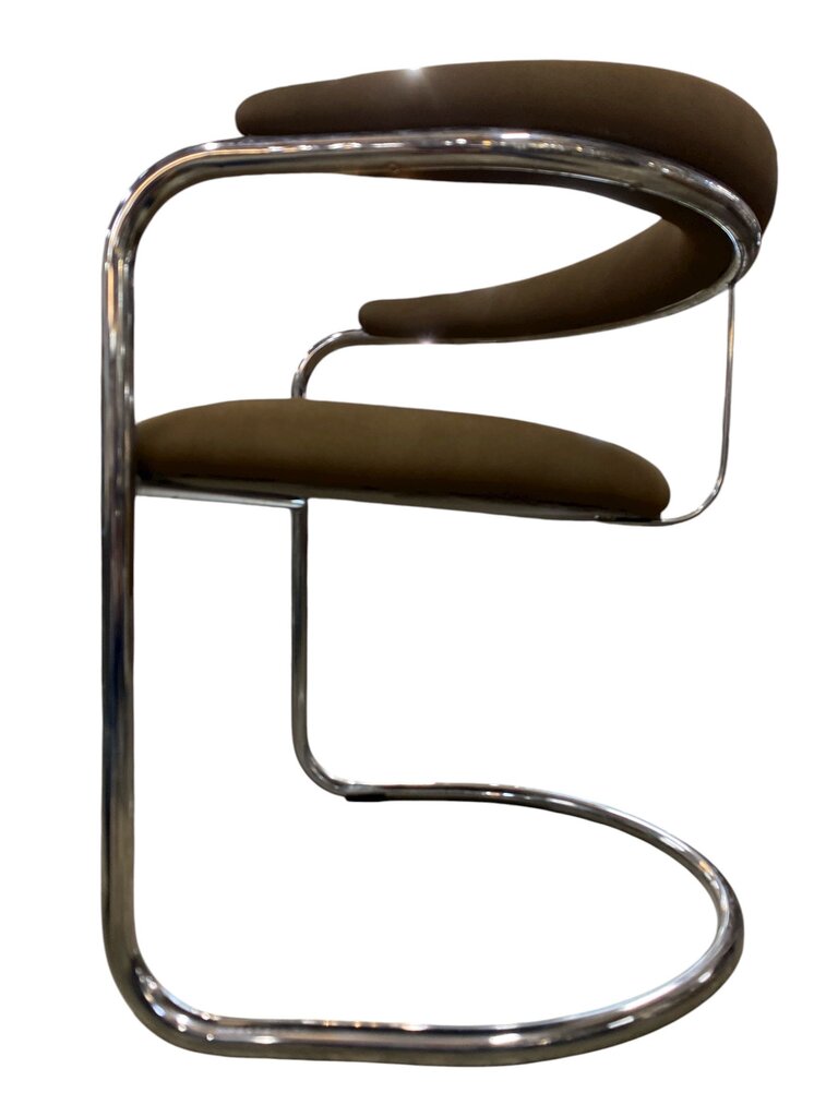 Mid Century Set of 8 Anton Lorenz for Thonet Model SS33 Cantilevered Arm Dining Chairs (Set of 8)