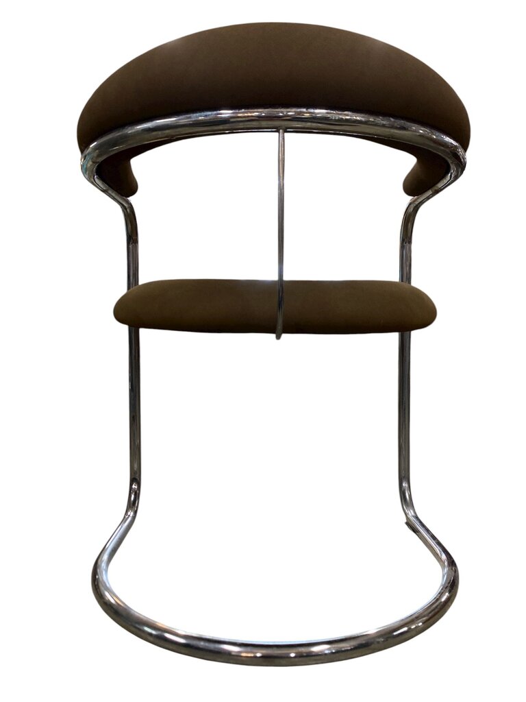 Mid Century Set of 8 Anton Lorenz for Thonet Model SS33 Cantilevered Arm Dining Chairs (Set of 8)