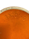 Vintage West German Ubelacker Keramik 16" Orange Vase 1320/40