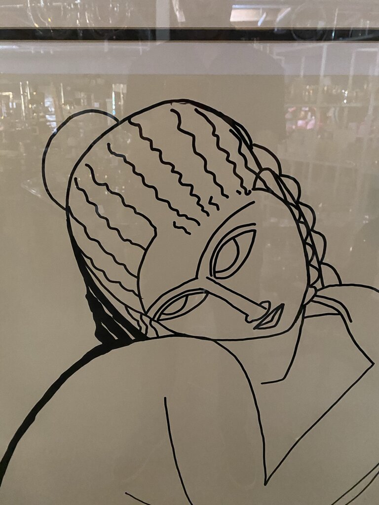 Amedeo Modigliani "Nudo Seduto" - Extra Large Open Edition Print