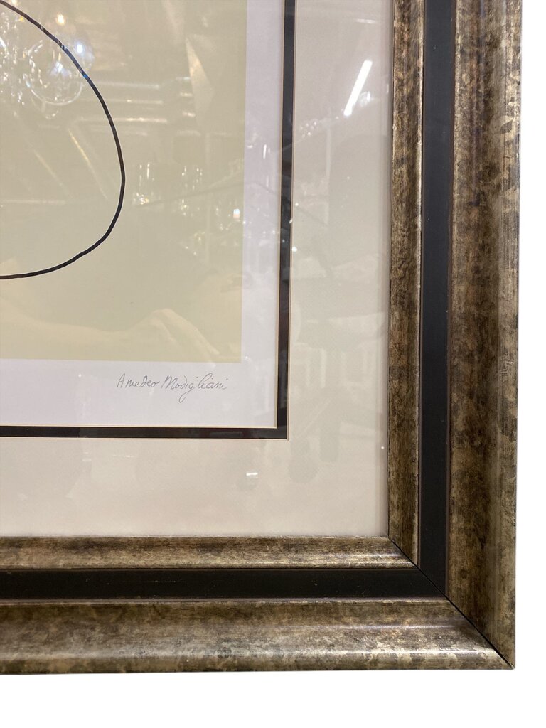 Amedeo Modigliani "Nudo Seduto" - Extra Large Open Edition Print